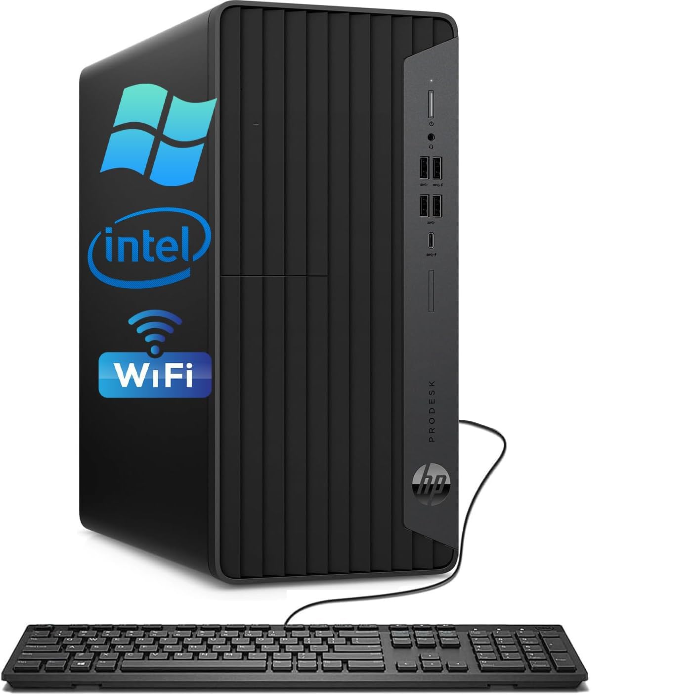 HP ProDesk 600 G6 Tower Desktop Computer MT PC, Intel i5-10500